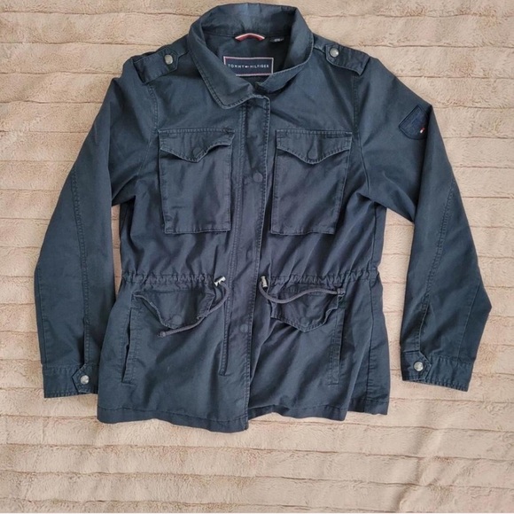 Tommy Hilfiger Jackets & Blazers - Tommy Hilfiger Women’s‎ Dark Blue Utility Light Jacket